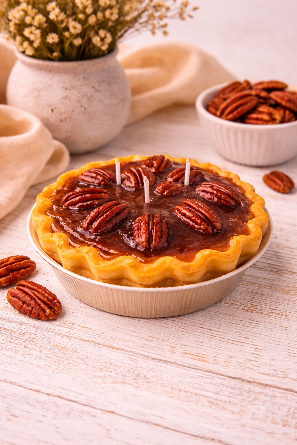 Handmade Pecan Pie Candle