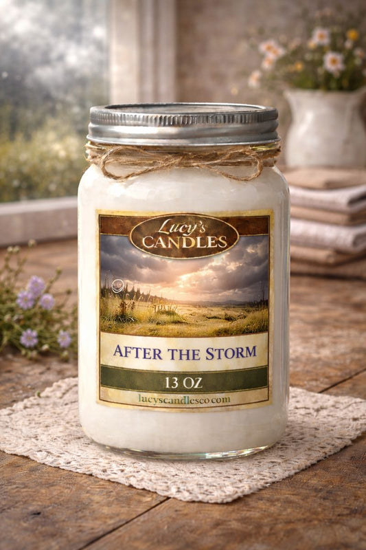 After the Storm Mason Jar Candle 13oz