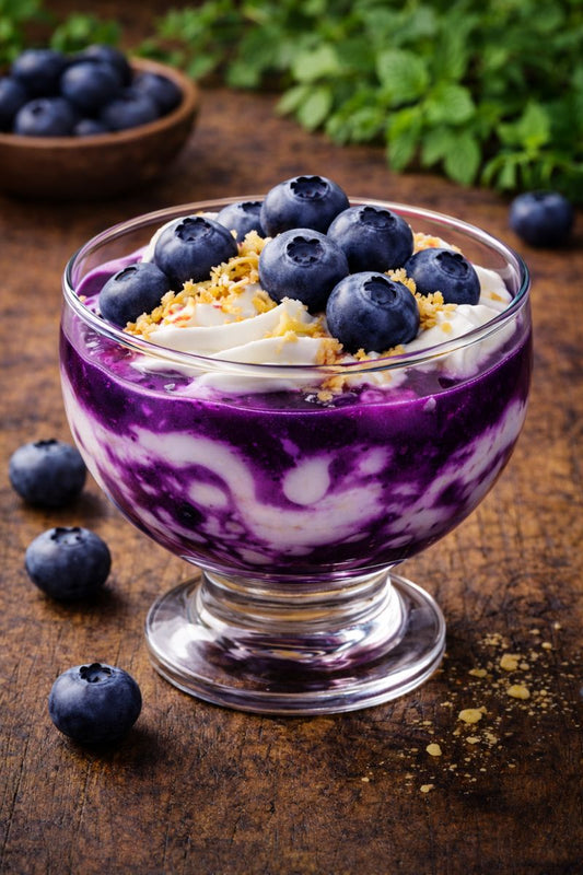 Blueberry Dessert Candle