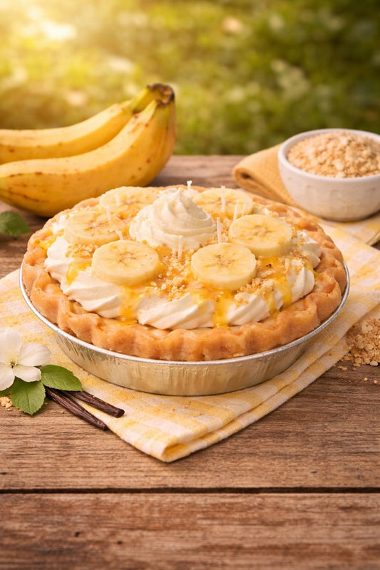 Handmade Scented Banana Pie Candle